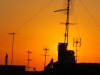 Antenne nel tramonto (Frascati)
