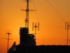 Antenne nel tramonto (Frascati)