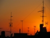 Antenne nel tramonto (Frascati)